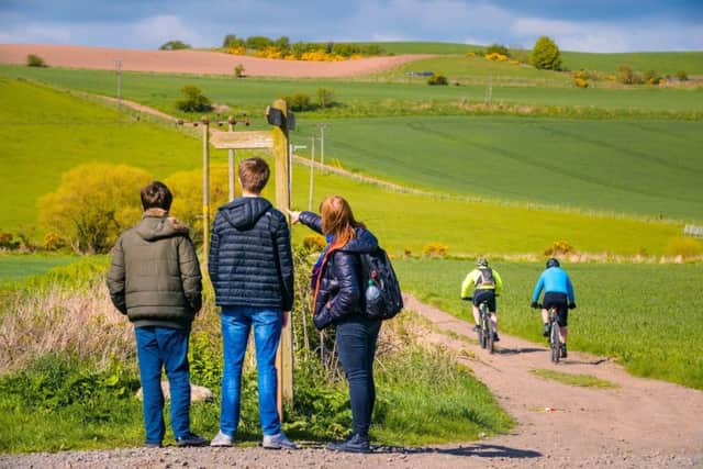 Markinch  forms part of the Pilgrim Way, a new long distance walking route. Pic: Fife Council/Damien Shields