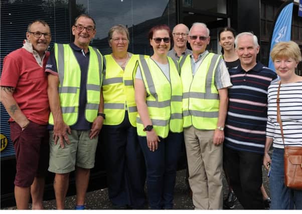 Volunteers, supporters and committee members of the 2019 Kirkcaldy Parks Half Marathon. Pic: George McLuskie.