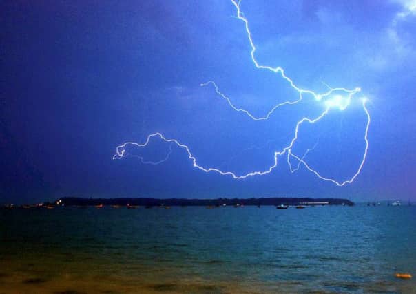 Thunder, lightning and heavy rain have plagued Fife recently.