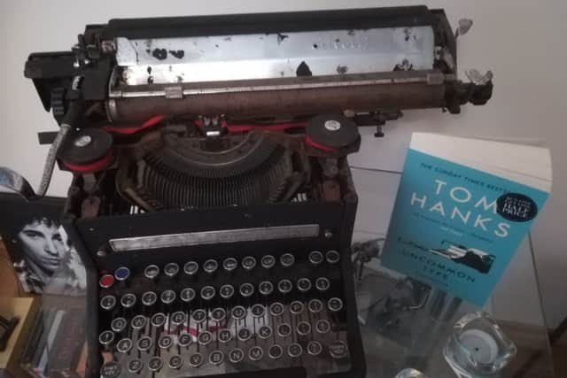 An old Imperial typewriter
