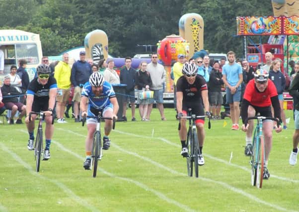 Experienced riders took part in a variety of cycling events at St Andrews.