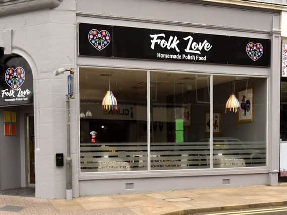 New Polish restaurant Folk Love has opened on Kirkcaldy High Street. Pic: Walter Neilson.