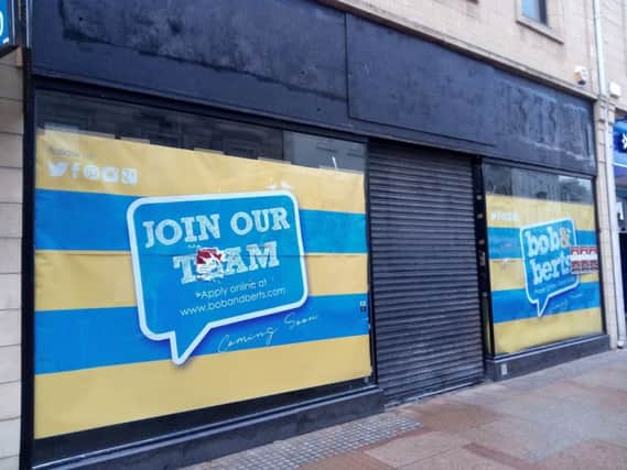Bob & Bert's is set to open in the former Next store in Kirkcaldy High Street.