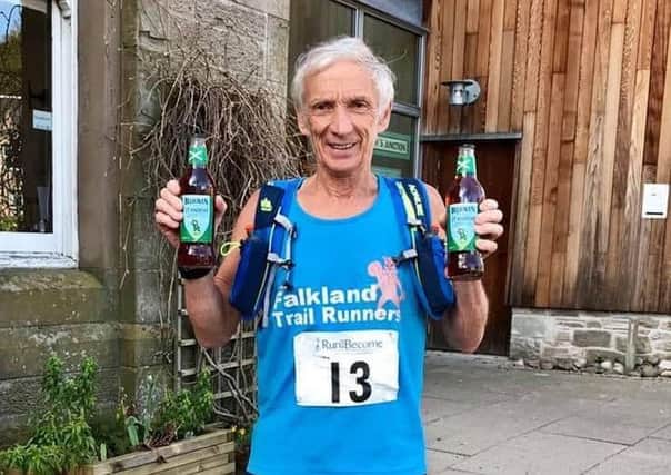 FTR M70 vet Bill Duff was the leading over-70 at the Fleetwood 10k.[Photo-Jim Close]