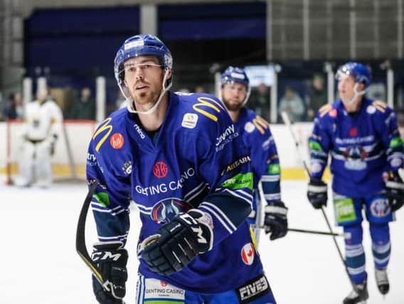 Fife Flyers news signing Tim Crowder starred for Coventry Blaze last season.  Pic: Coventry Blaze