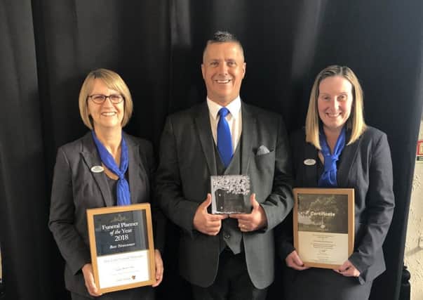 The funeral directors has won awards in the past.