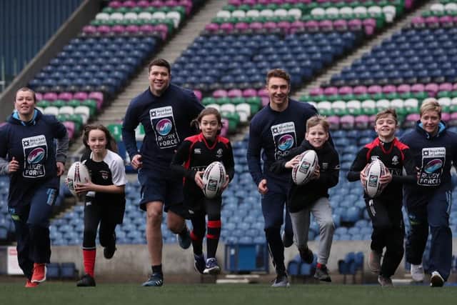 Rugby Force weekend stops off at the Howe this weekend. Pic by Stewart Attwood.