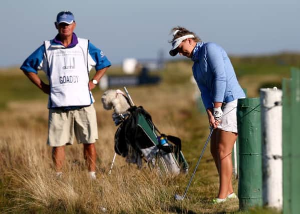 Chloe Goadby is joined by two other local golfers on international duty this week.  (Photo by Mark Runnacles/Getty Images)