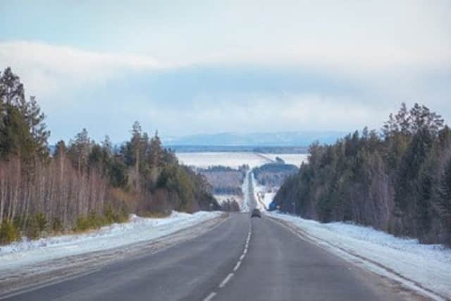 Can vary from well-surfaced motorway in the west to an unstable dirt track in the east. Conditions often deteriorate when heavy rains make sections impossible to use, and extreme winters almost fully destroy parts of the road.