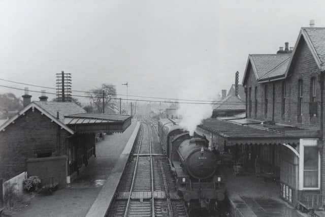 Leven station in 1964