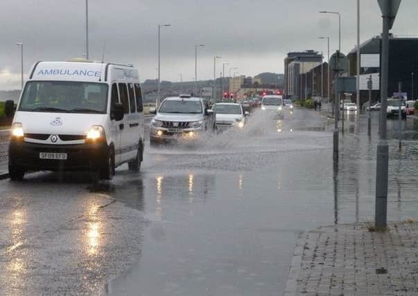 There could be a return of flood water in Kirkcaldy. Picture: Martin Blankenstein