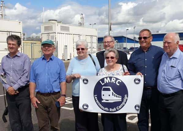 The Levenmouth Rail Campaign group welcomed the news.