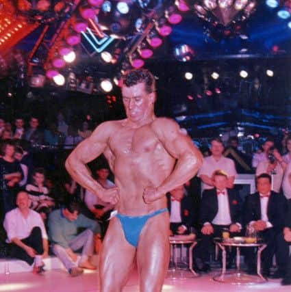 A bodybuilding competition at Jackie O