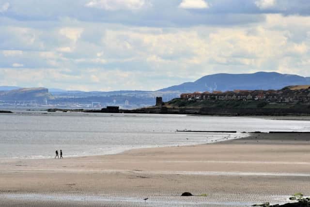 Fife's beaches have been hit by the bad weather.