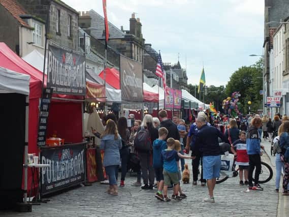 The annual Lammas Market in St Andrews. Picture by Jamie Callaghan.