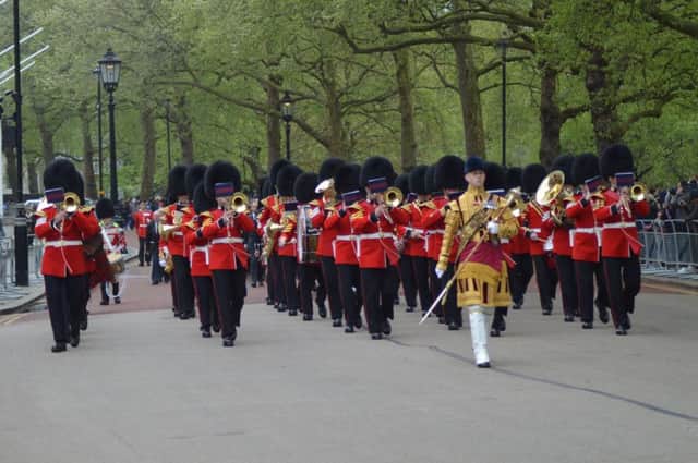 The Scots Guards Band will parade along Kirkcaldy High STreet to the Town Square on September 7, 2019.