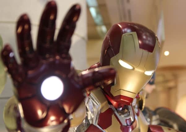The helium balloon was that of  the character 'Iron Man'  from the Marvel films. Pic: Pxhere