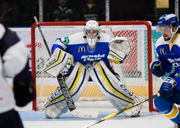 Andy Little, Fife Flyers back-up netminder 2019-20 (Pic: Derek Young)