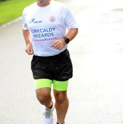Barry Moir is set to have a careeer change after this Sunday's Kirkcaldy Parks Half Marathon. Pic: Walter Neilson