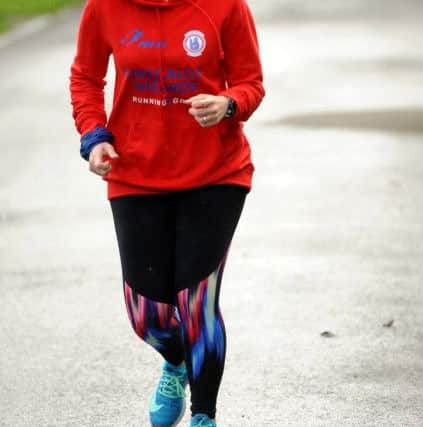 Caroline Leckie  is looking forward to running the Kirkcaldy Parks Half Marathon this weekend. Pic:  Walter Neilson.