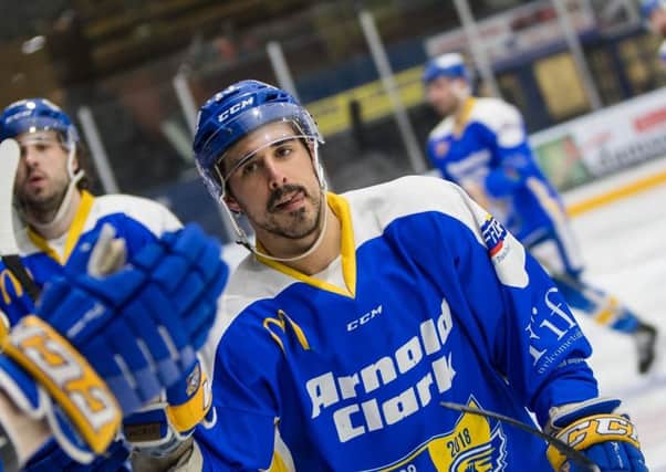 Mike Cazzola will be among the returning Fife Flyers players hitting the ice this weekend.