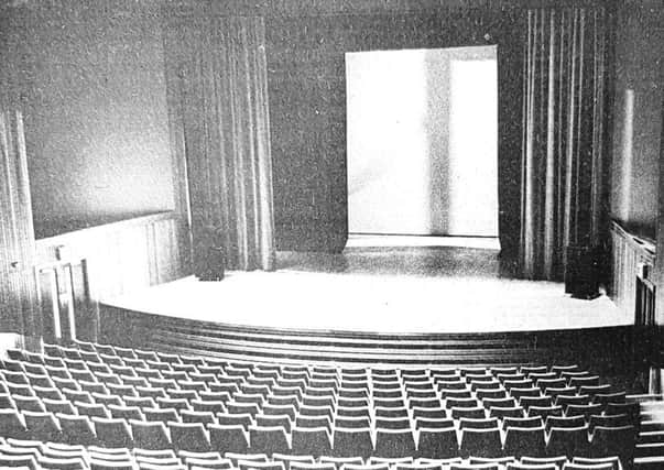 The Adam Smith Theatre after its major refit in June 1973