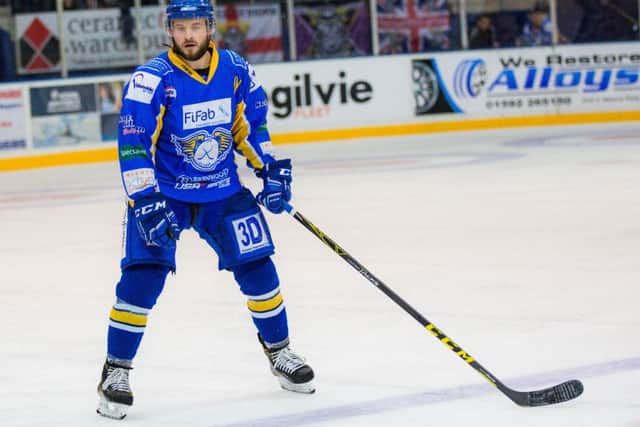 Chris Wands turning out for Fife Flyers (archive photo by Steve Gunn)
