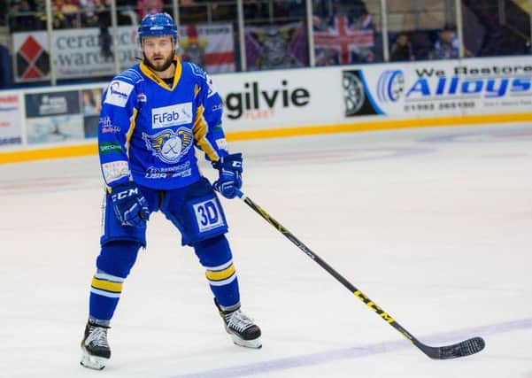 Chris Wands turning out for Fife Flyers (archive photo by Steve Gunn)