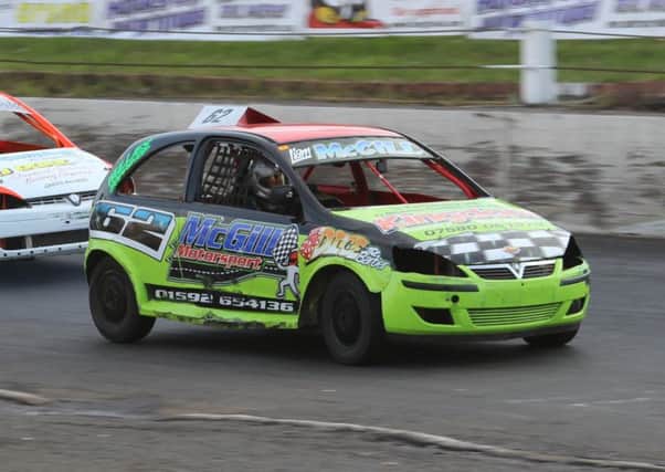 Liam McGill (Dysart) who won a heat and was second in the other and fourth in the Gordon Ross Memorial trophy race.