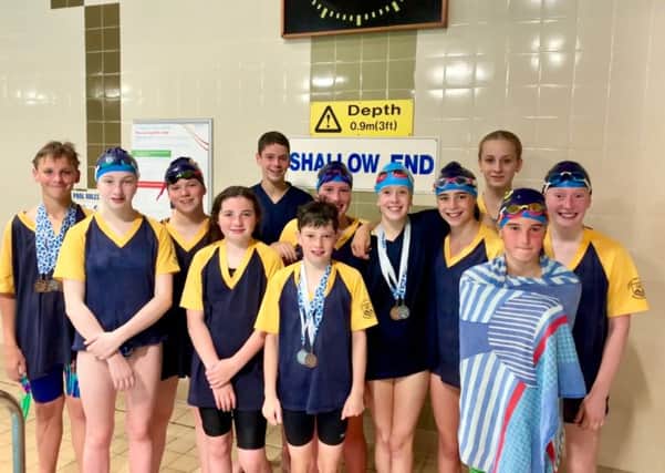 The Cupar swimmers made a aplsh at the first meet of the new season.