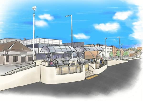 An artist's impression of the £1.41 million Kirkcaldy Waterfront regeneration plan