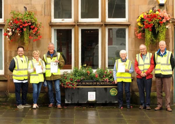Members of Floral Action Burntisland who are delighted with the accolades won in the Beautiful Fife awards. Pic: Fife Photo Agency