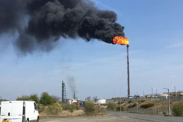 Flaring has been a huge source of concern.