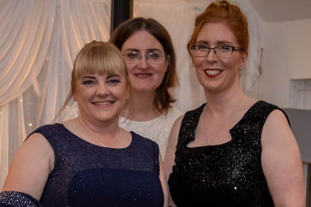 Businesswoman of the Year - Jean Young (left) with  Cara Forrester and Annie Crow (Pic: Rachel McLean Photography)