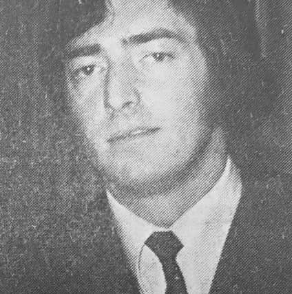Iain McGarry, SNP councillor in Kirkcaldy, 1973