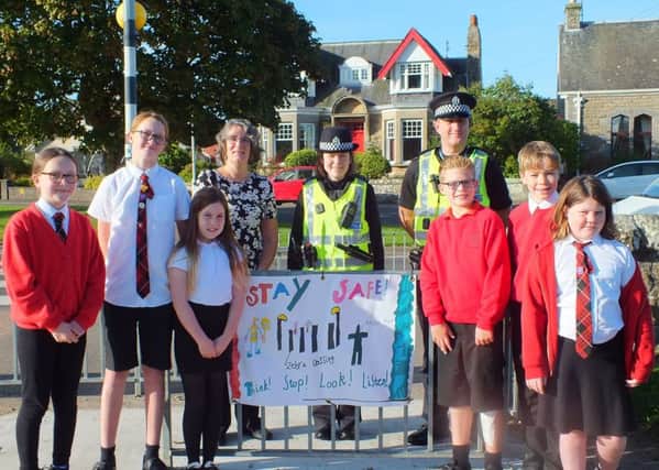 Jenna, Edie, Keira, Ms Duncan, PC Claire Laing, PC Adam, Brogan, Mitchell and Maggie.