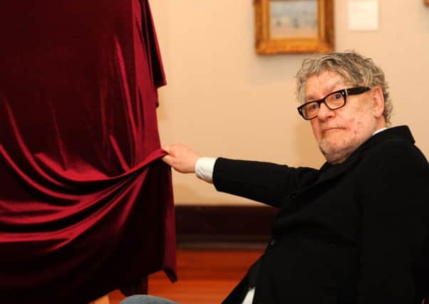 Jack Vettriano launches his new  Kirkcaldy exhibition (Pic: Walter Neilson)