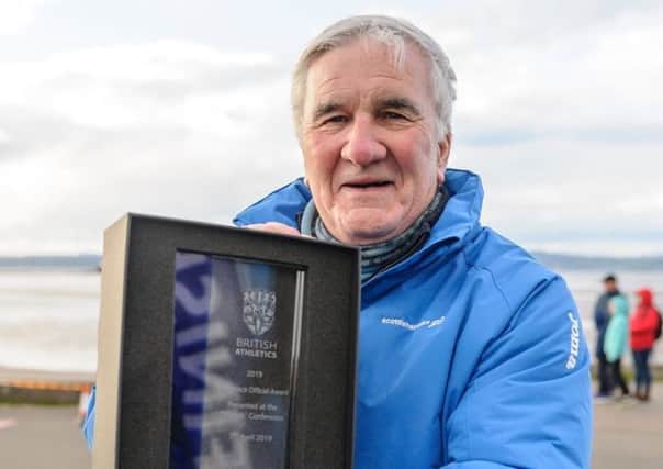 Ron Morrison, from St Andrews, is the new Scottish Athletics president.