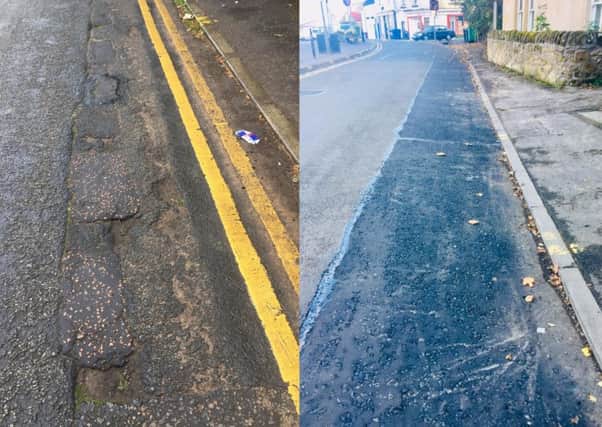 Fife Council fixed the pothole after the fall, but has denied Harry compensation.