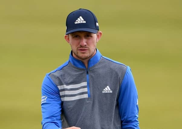 Connor Syme is within touching distance of a return to the European Tour. Pic Ross Kinnaird/Getty Images