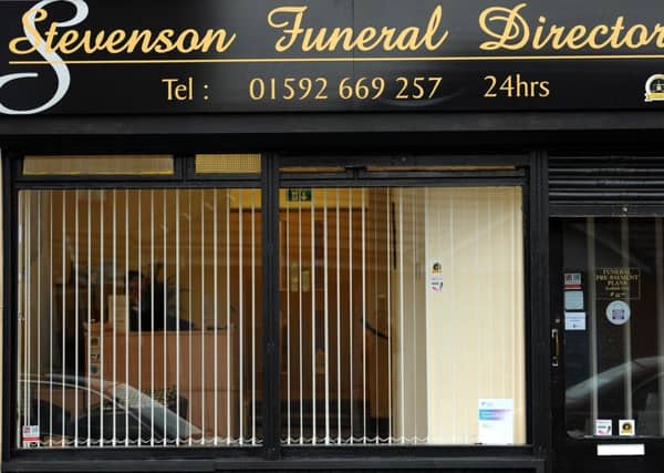Stevenson Funeral Directors.