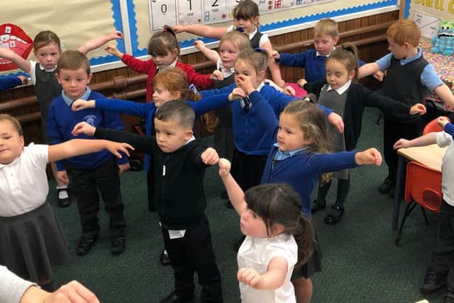 The Connect & Grow mindful activity programme is being piloted at Kinglassie Primary