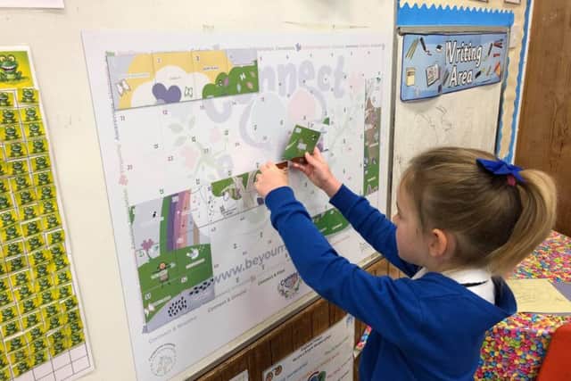 The Connect & Grow mindful activity programme is being piloted at Kinglassie Primary