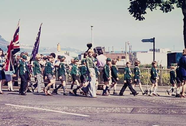 1976 Civic Week Parade in Burntisland
