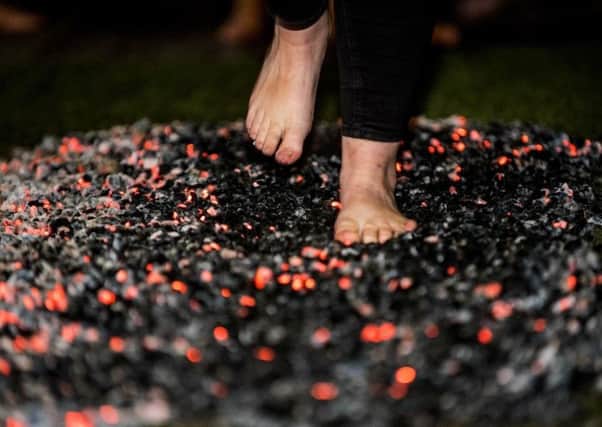 The Maggie's Fife firewalk is taking place on November 14 at Balbirnie House Hotel in Markinch.