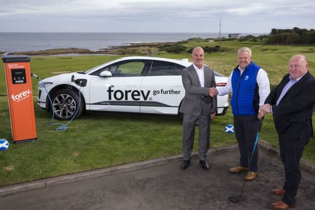 Lindsay Wallace, Forev Ltd, Founder and CEO
Andrew McKinlay, Scottish Golf CEO
Jim McArthur, Forev Ltd, Operations Director
