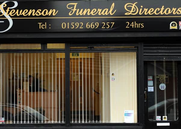 Stevenson Funeral Directors has been the centre of a police investigation.
