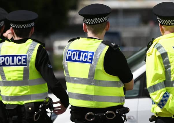 Police say the incident happened at around 9.05pm.