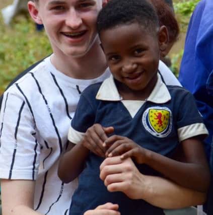 The Kirkcaldy High seniors took part in a number of activities with the Rwandans.
