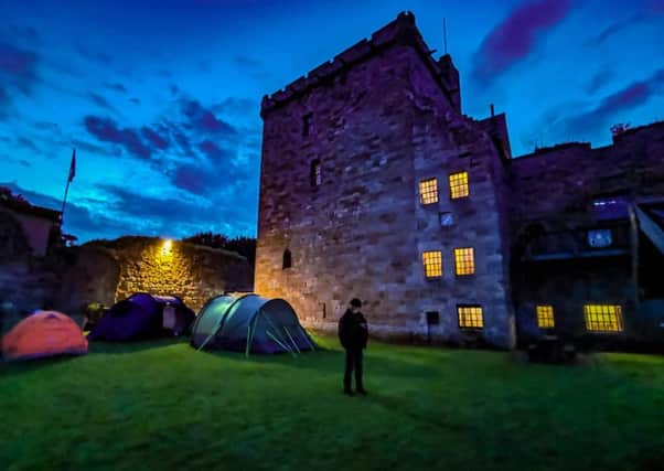 Scottish Paranormal has held events at Balgonie Castle.